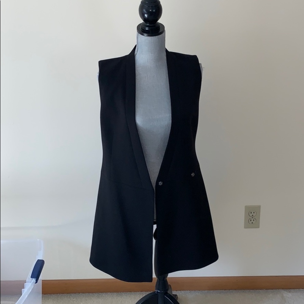 BCBG sleeveless blazer dress